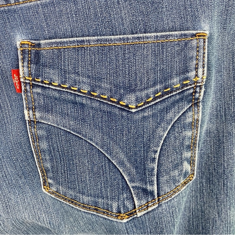 Levi’s 512 Perfectly Shaping Casual Straight Leg Denim Jeans - Picture 8 of 16